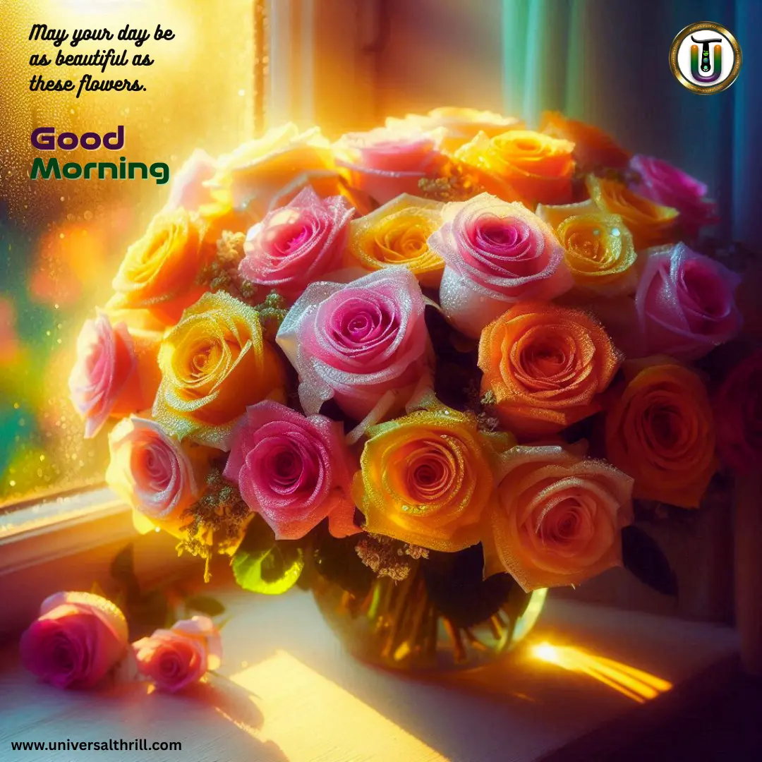 Beautiful Rose Bouquet Morning | Universal Thrill