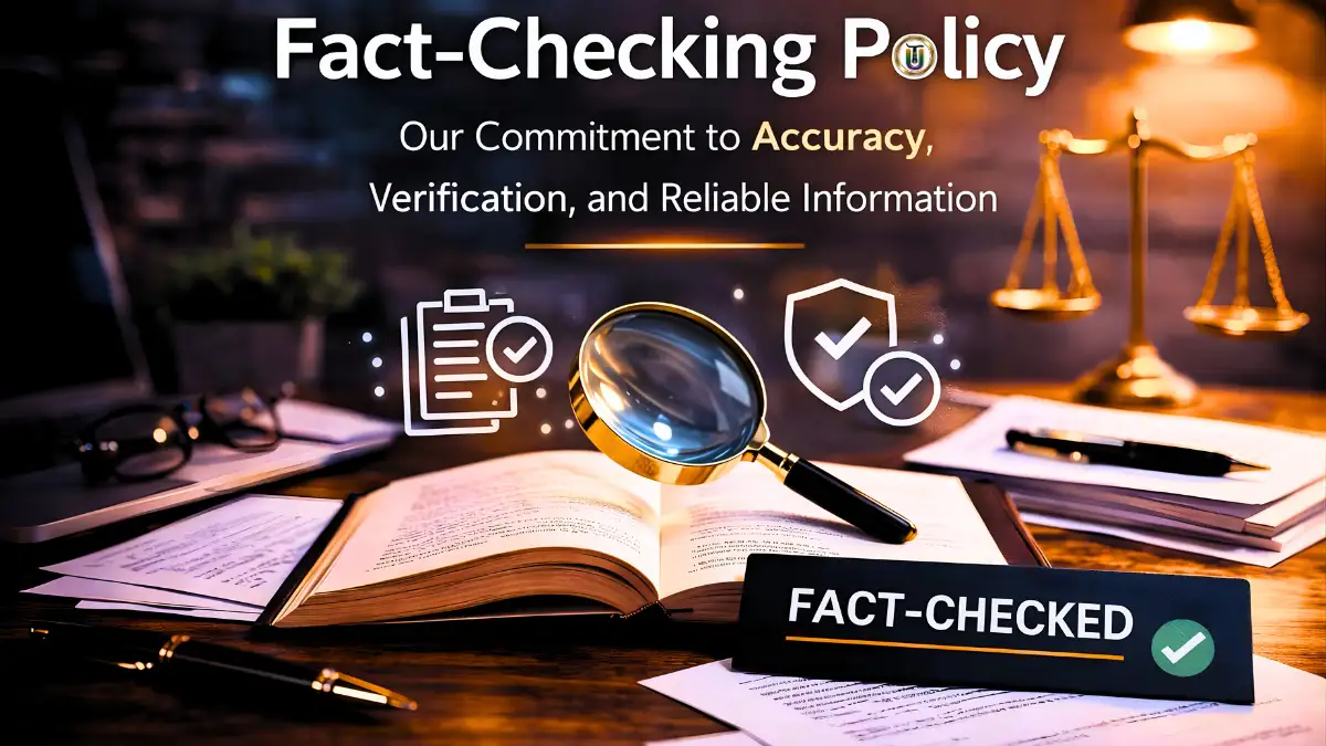 Fact Checking Policy 1 Fact checking policy image of universal thrill