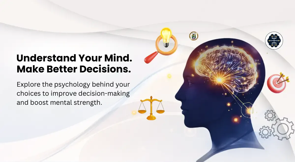 Abstract illustration representing curiosity, thinking, and decision psychology at universal thrill