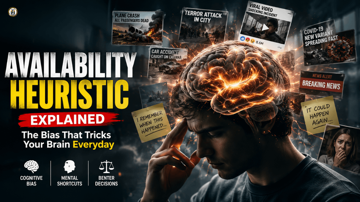 Availability heuristic influencing human decisions through vivid memories and cognitive bias