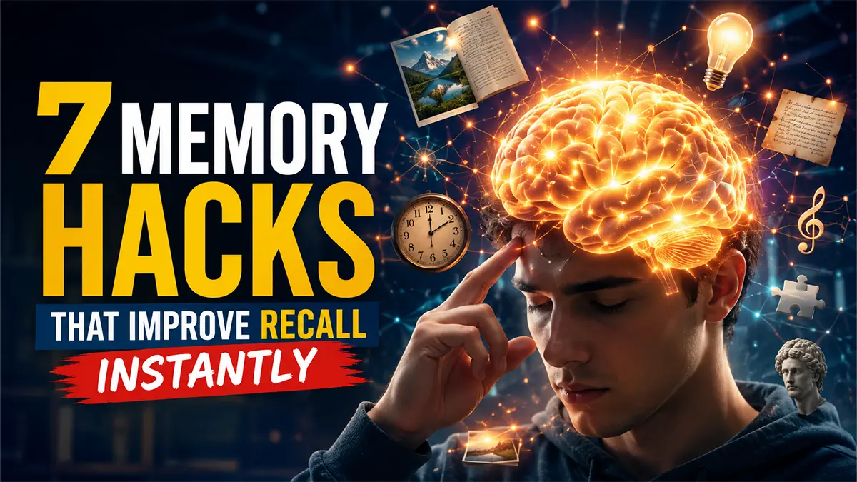 7 memory hacks that improve recall instantly and strengthen long-term memory