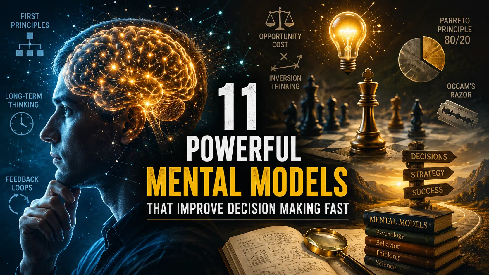 Powerful mental models for smarter thinking and decision making